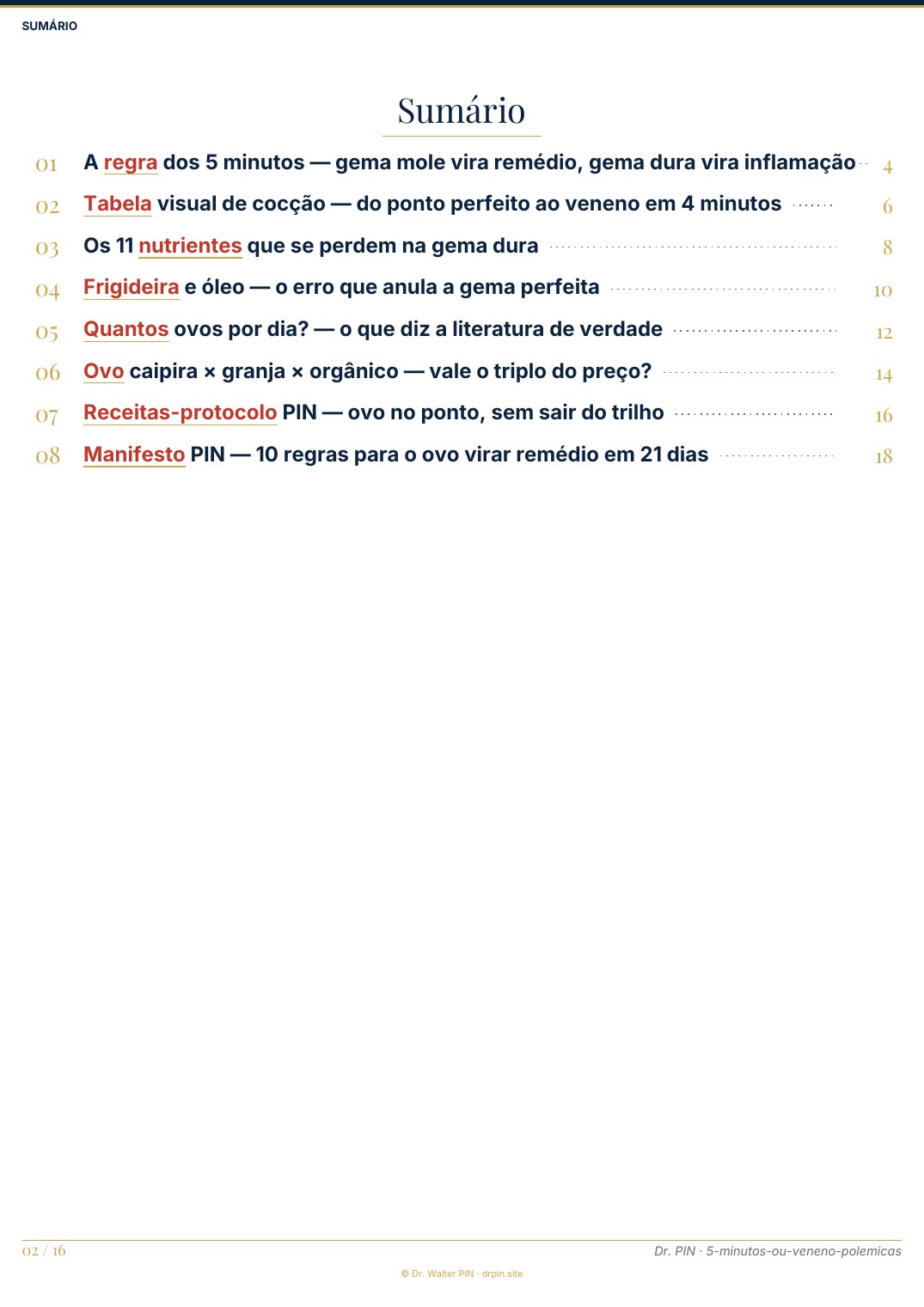 Página 2 — amostra