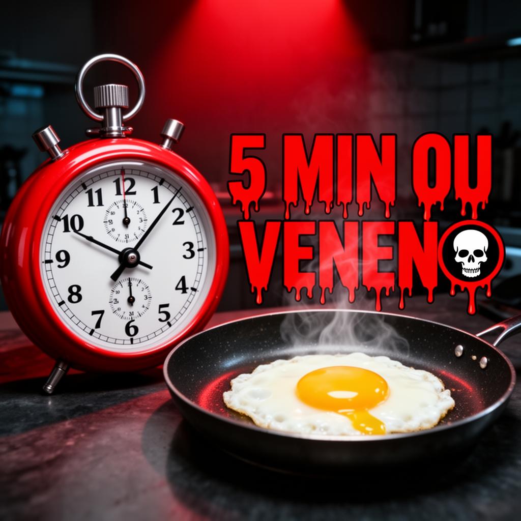 Capa — 5 MINUTOS OU VENENO? — A regra do ovo (Polêmicas Vol. 16)