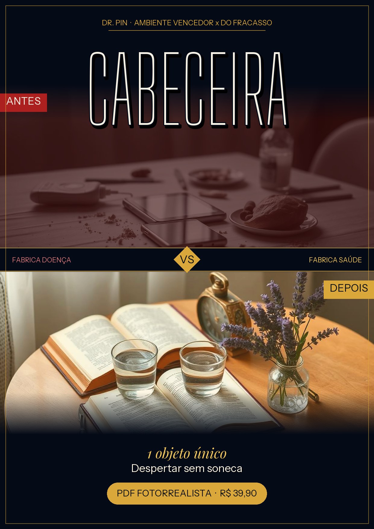 Capa: Cabeceira Vencedora x Cabeceira do Fracasso