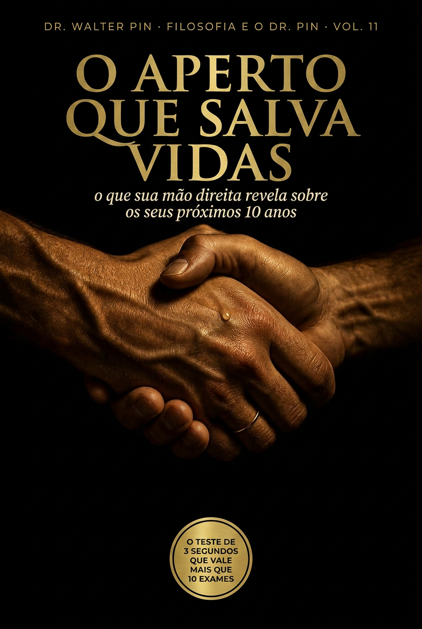 Capa: O APERTO QUE SALVA VIDAS — o que sua mão direita revela sobre os seus próximos 10 anos