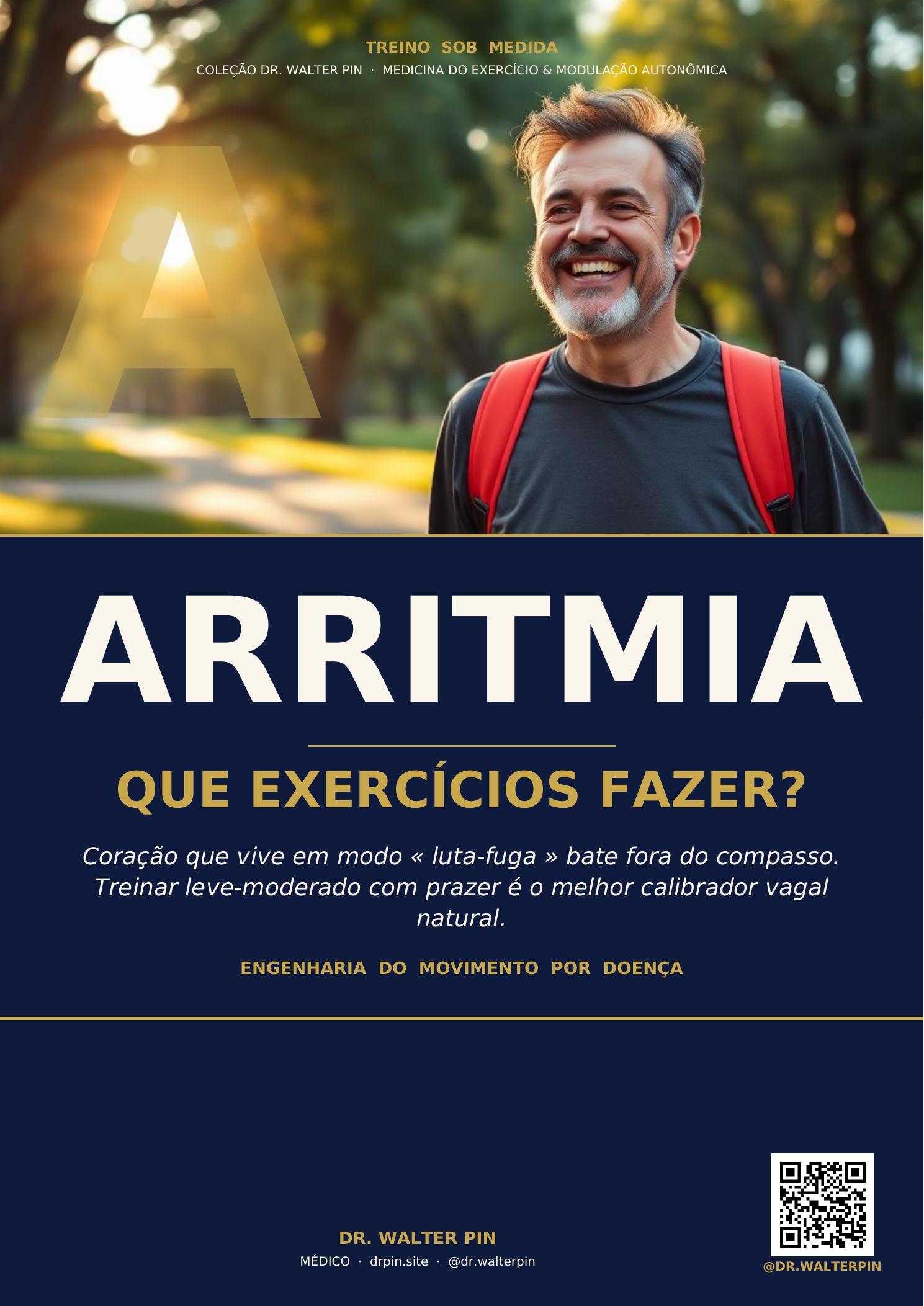 Capa: Arritmia, Que Exercícios Fazer? — Treino Sob Medida Vol.04