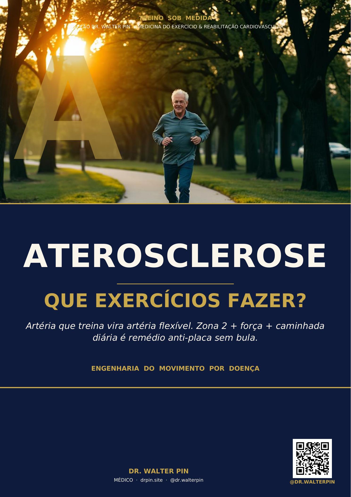 Capa: Aterosclerose, Que Exercícios Fazer? — Treino Sob Medida Vol.06
