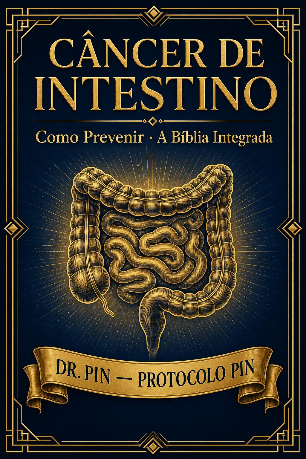 Capa: CÂNCER DE INTESTINO — Como Prevenir · A Bíblia Integrada