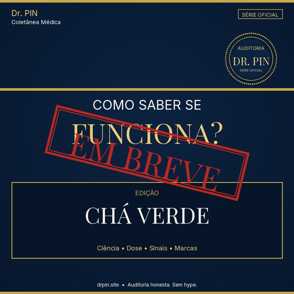 Capa: Como Saber Se Chá Verde (EGCG) Funciona