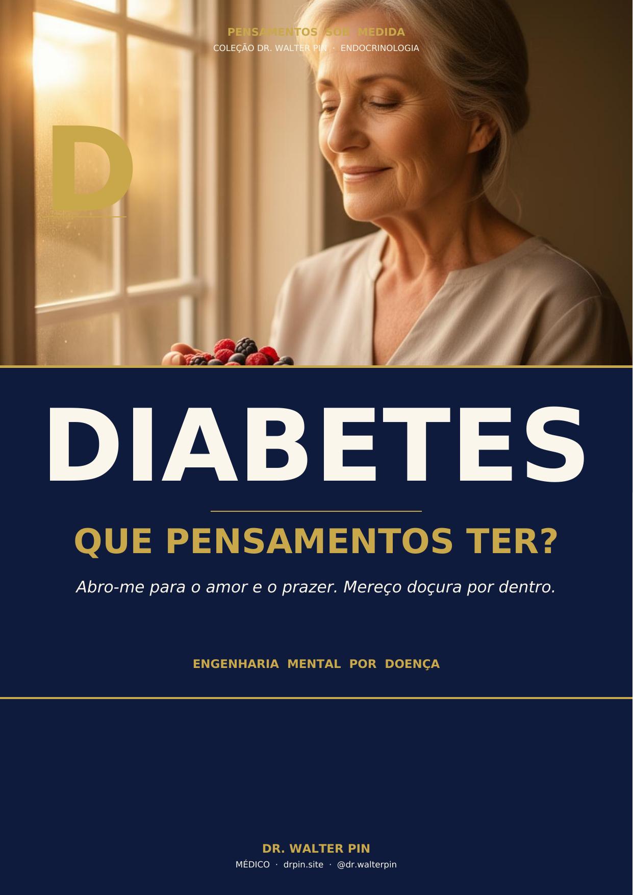 Capa — BUNDLE TRIPLO DIABETES — Pensamentos + Alimentos + Treino