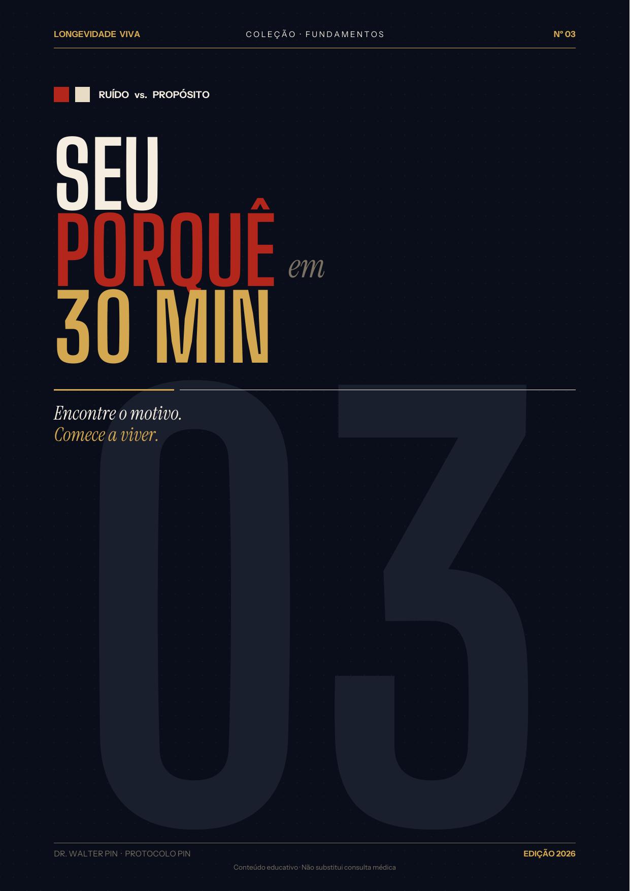 Capa: Encontre seu Porquê em 30 minutos