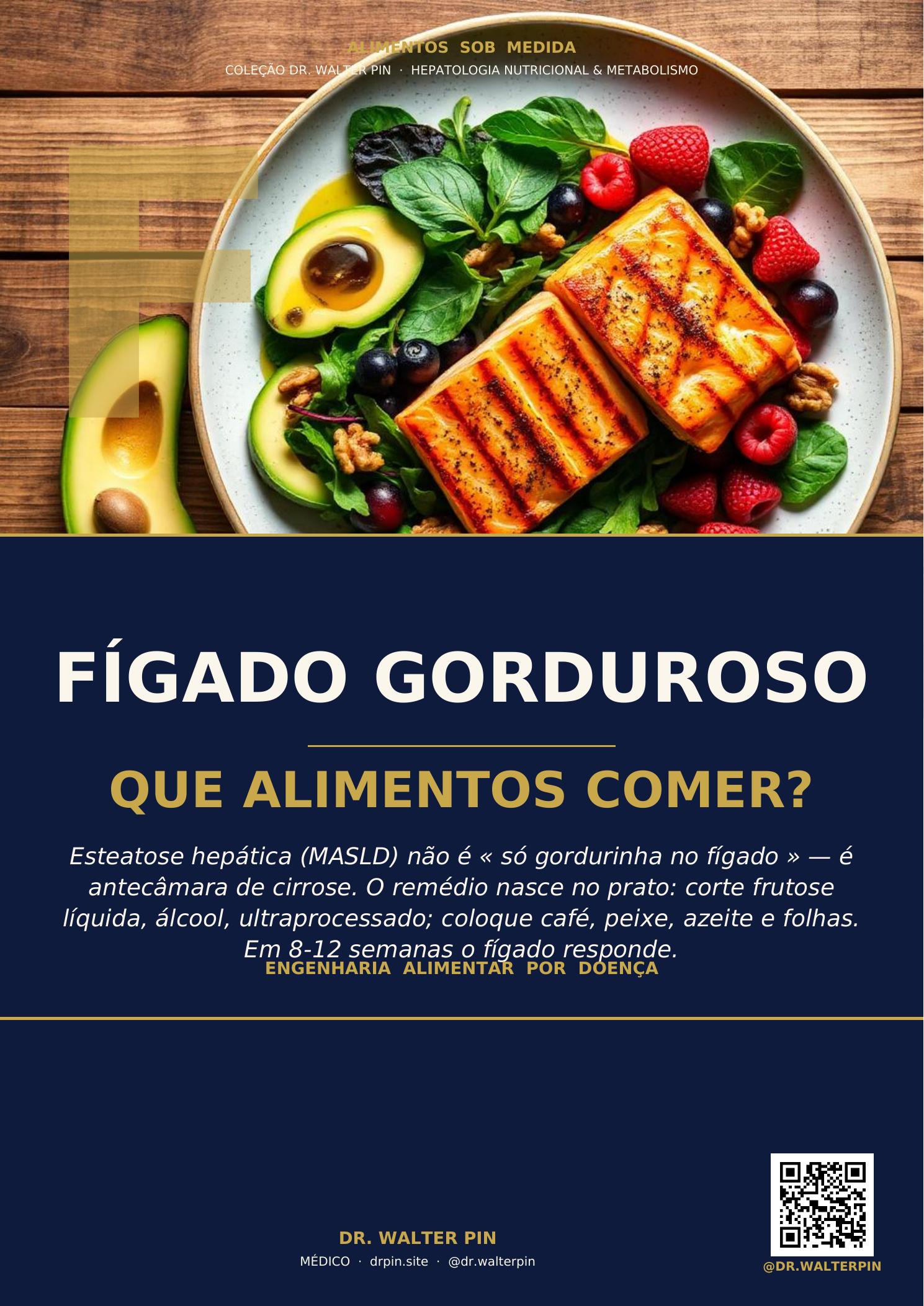 Capa: Fígado Gorduroso, Que Alimentos Comer? — Alimentos Sob Medida Vol.19