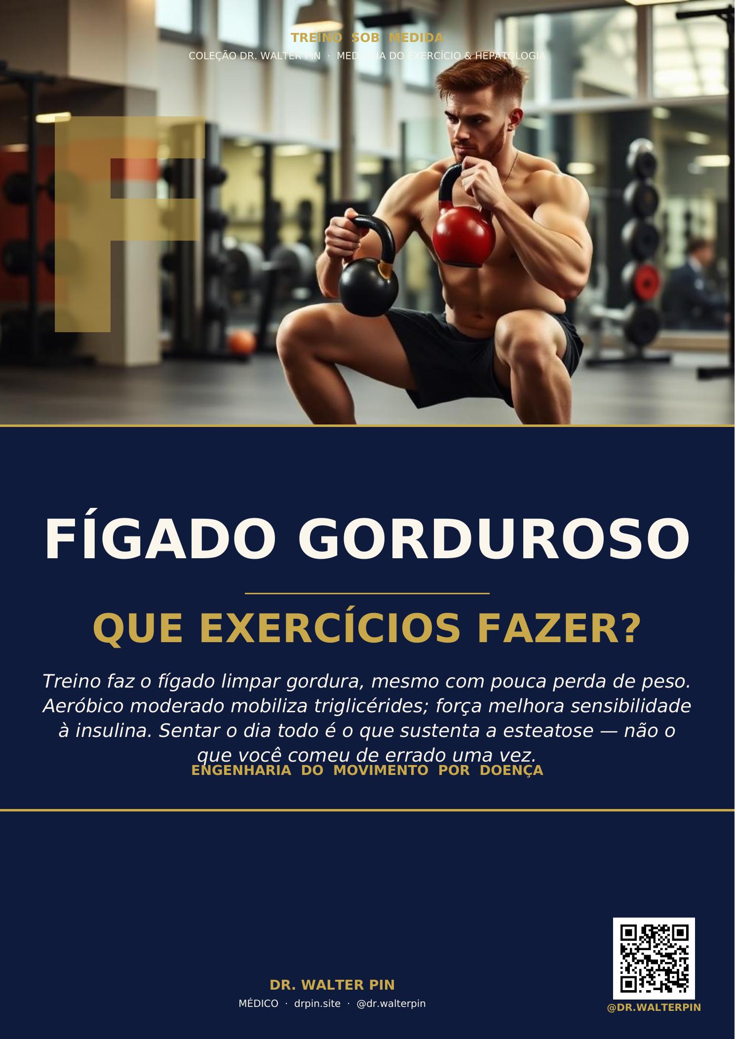 Capa: Fígado Gorduroso, Que Exercícios Fazer? — Treino Sob Medida Vol.19