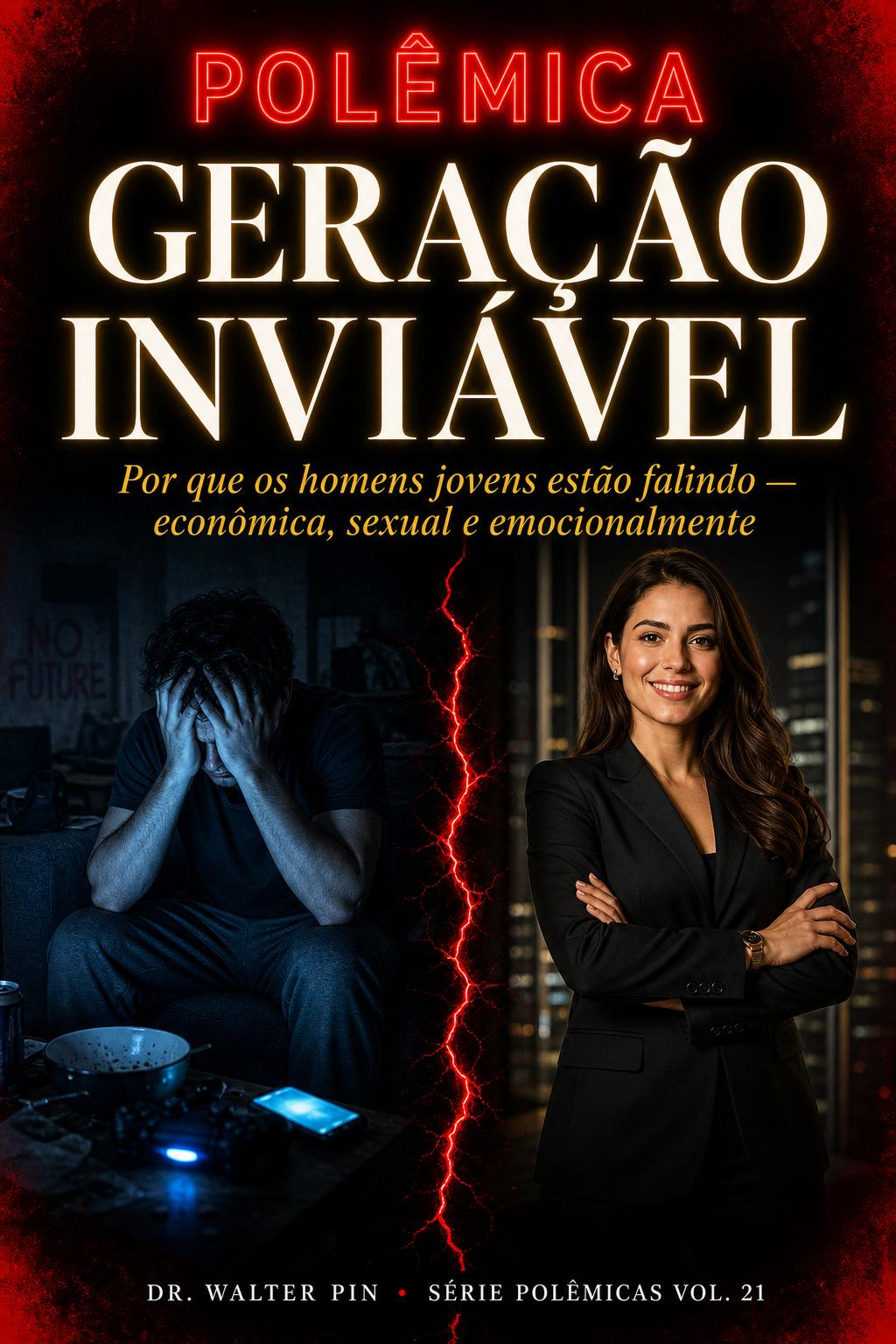 Capa: GERAÇÃO INVIÁVEL — Por que os homens jovens estão falindo