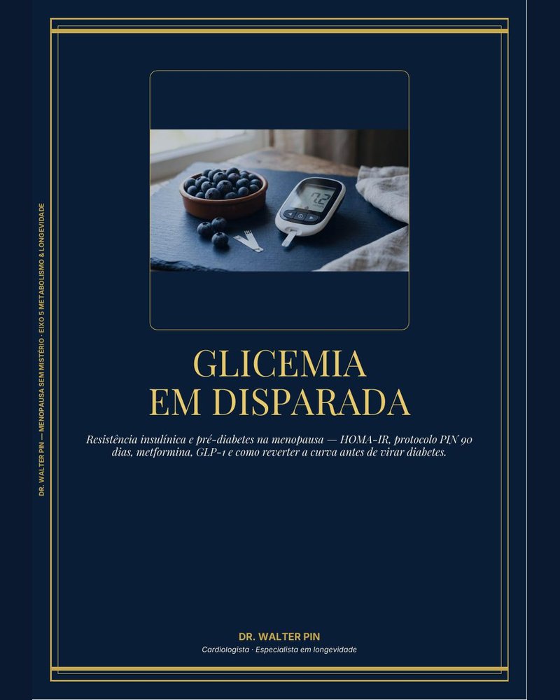 Capa: A Menopausa Que Vira Diabetes — E Como Frear Antes Que Seja Tarde