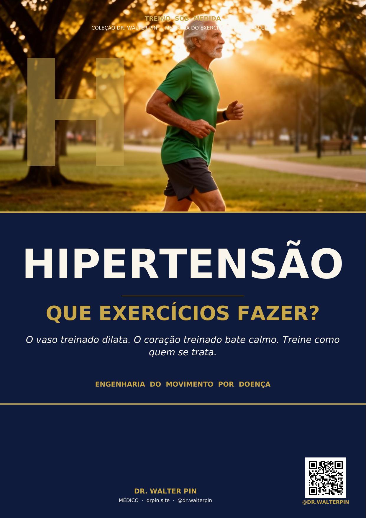 Capa: Hipertensão, Que Exercícios Fazer? — Treino Sob Medida Vol.02