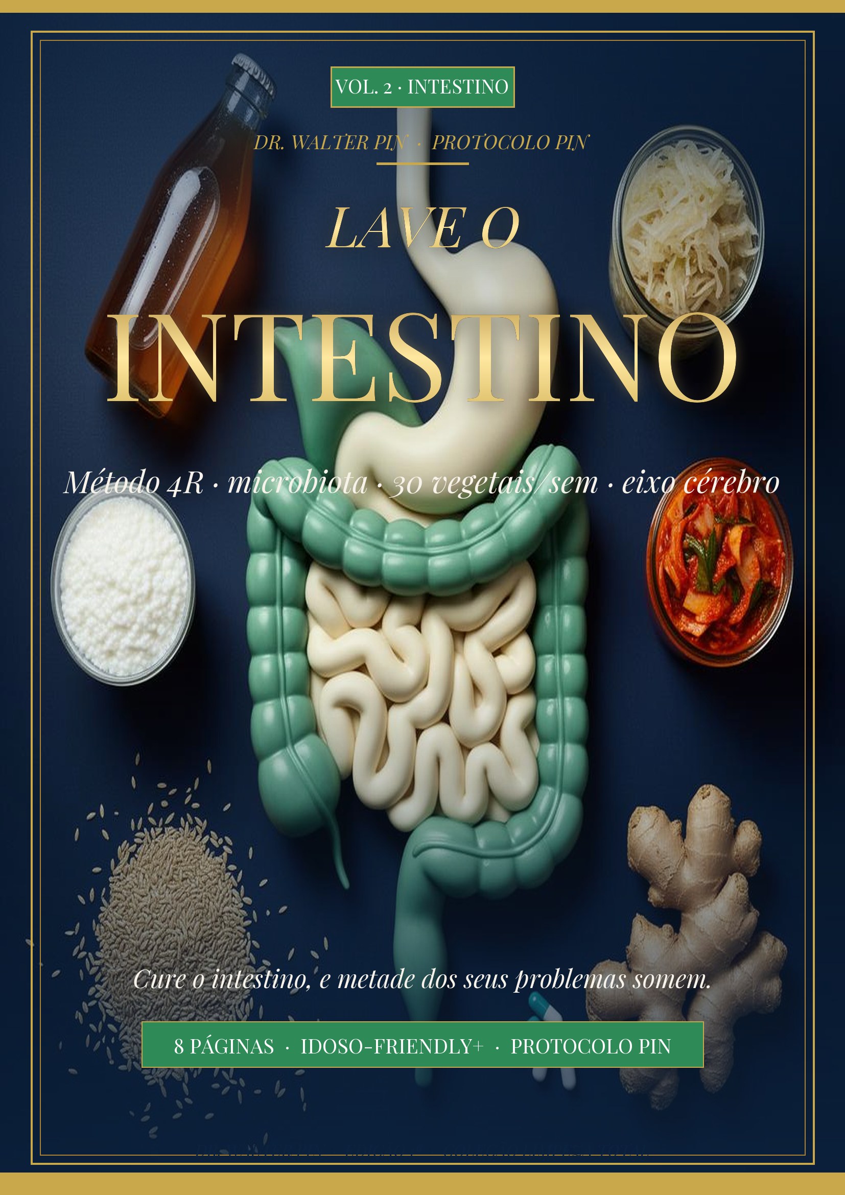 Capa: Lave o Intestino — Limpeza Profunda PIN