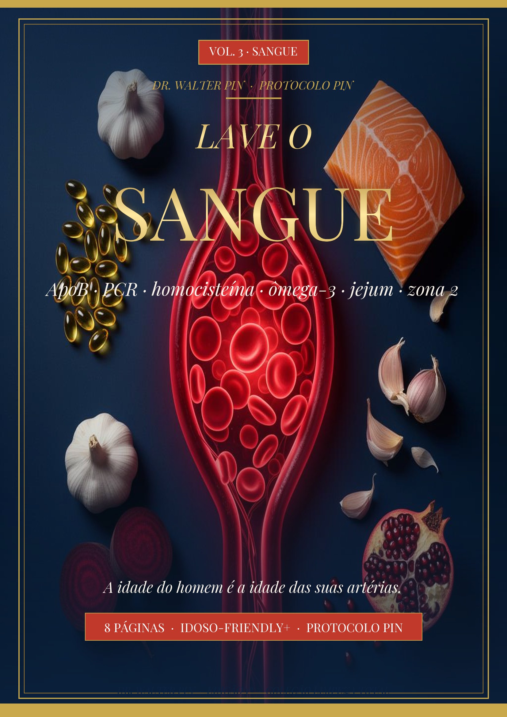 Capa: Lave o Sangue — Limpeza Profunda PIN