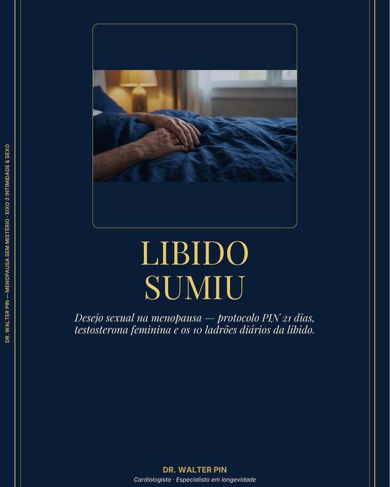 Capa: Libido Sumiu — Desejo Sexual na Menopausa