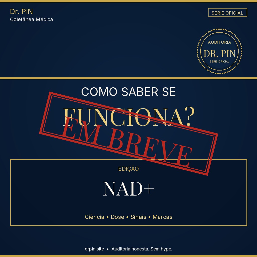 Capa: Como Saber Se NAD+ (NMN / NR / Niacina) Funciona