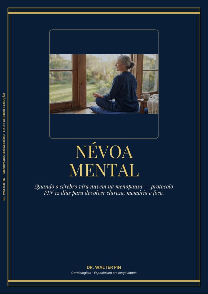 Capa: Névoa Mental — Quando o Cérebro Vira Nuvem