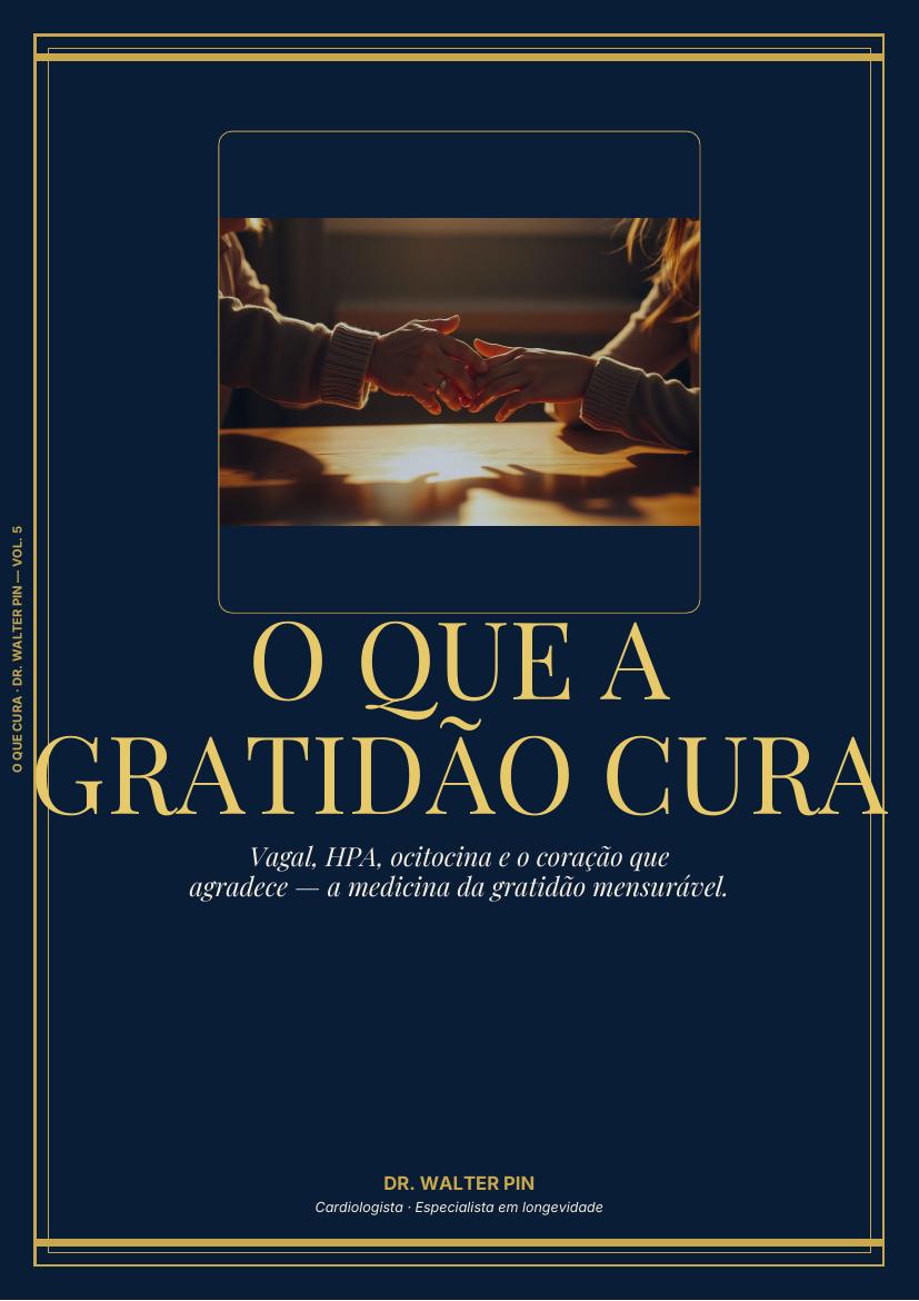 Capa — O Que a Gratidão Cura — Vol. 5 da Série 'O Que Cura'