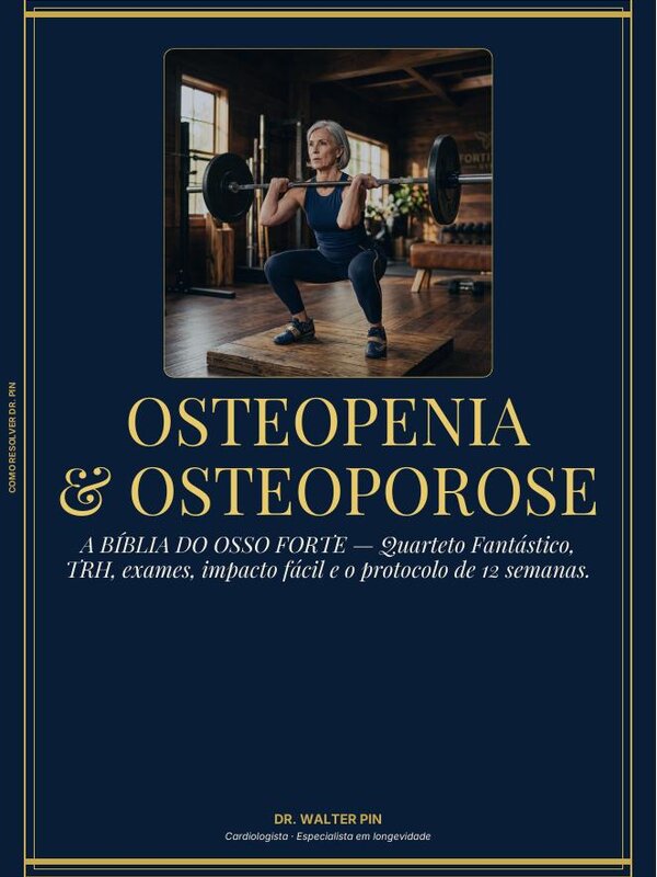 Capa — Osteopenia & Osteoporose — A Bíblia do Osso Forte