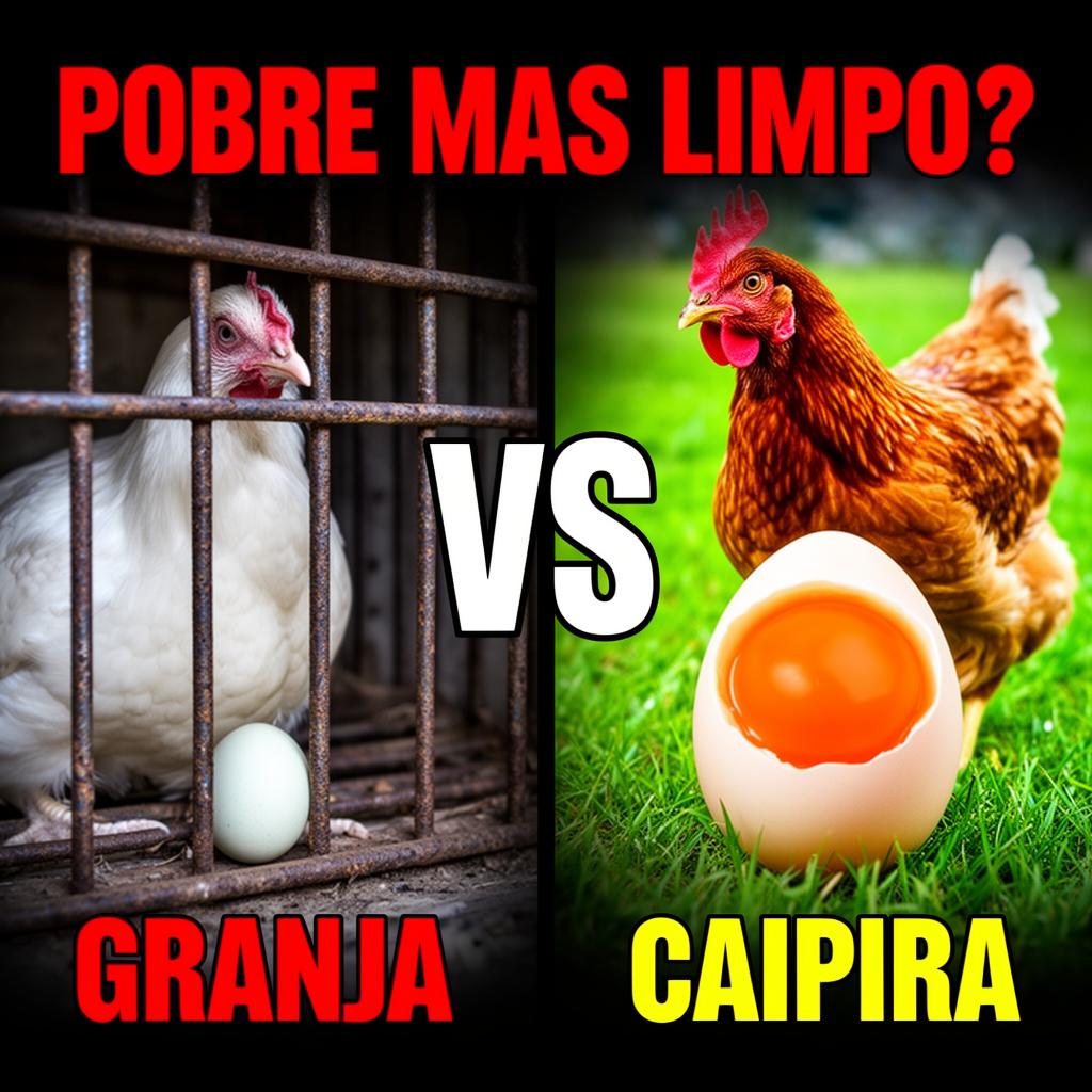 Capa: OVO DE GRANJA: POBRE MAS LIMPO? (Polêmicas Vol. 15)