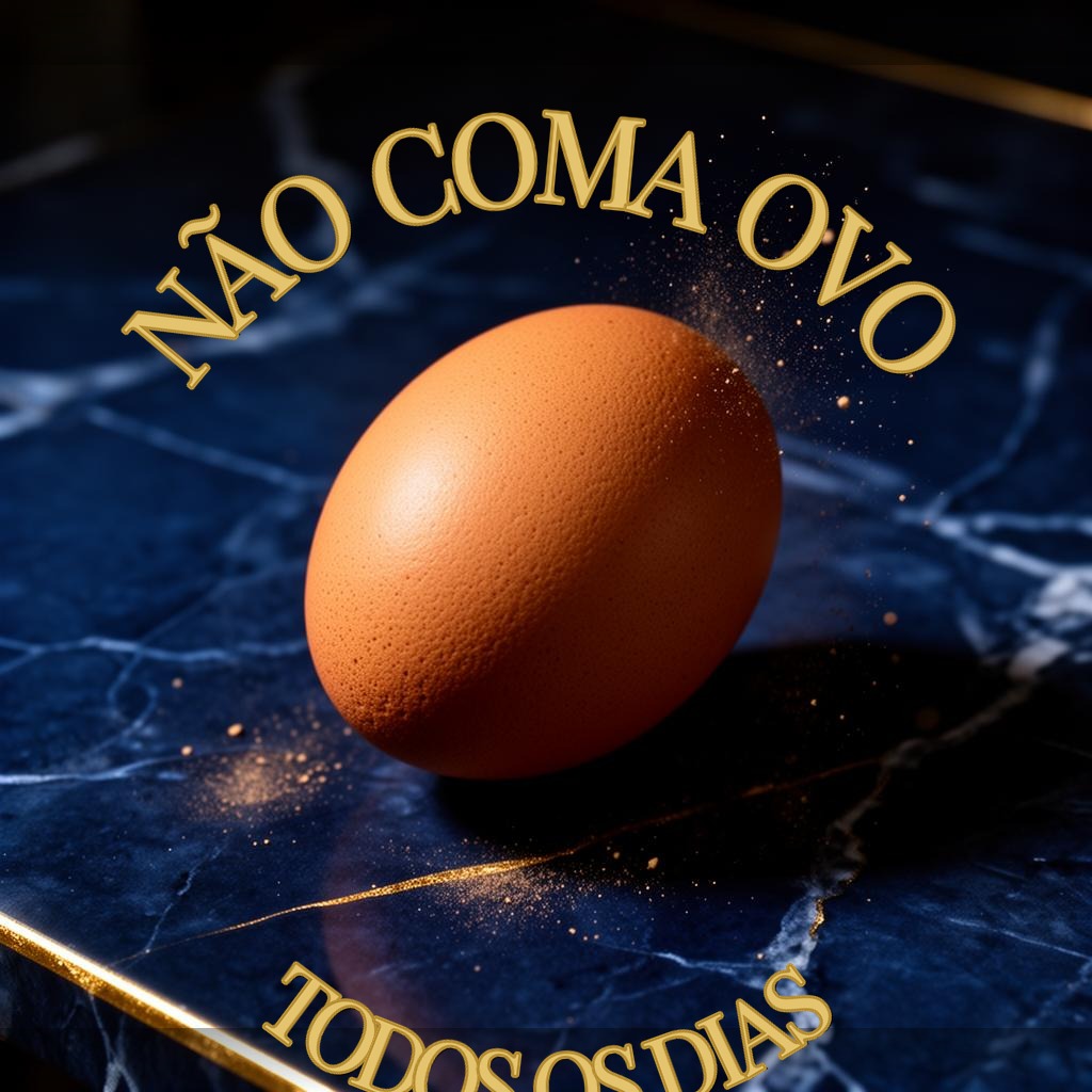 NÃO COMA OVO todos os dias