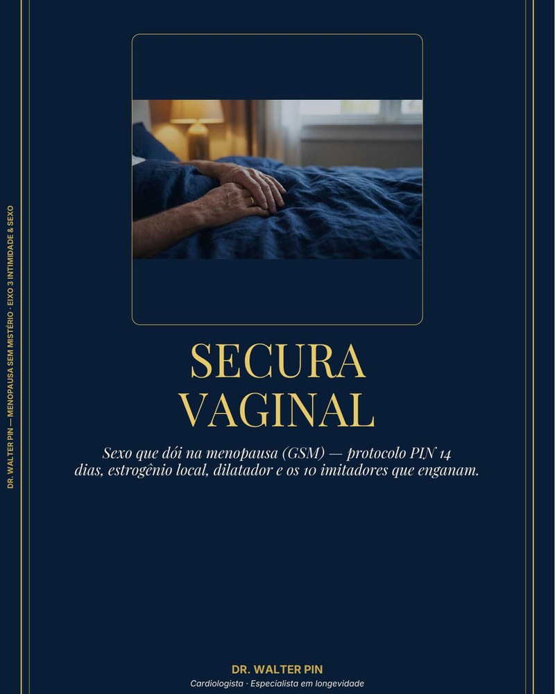 Capa: Secura Vaginal — Sexo Que Dói (GSM)