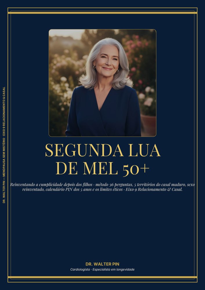 Capa: Segunda Lua de Mel 50+ — Reinventando a Cumplicidade Depois dos Filhos