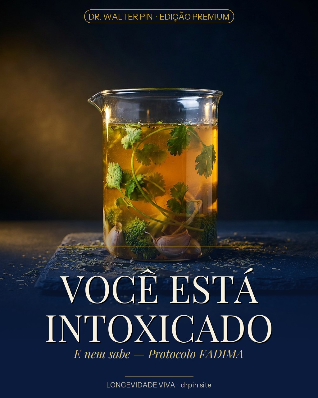 Capa — VOCÊ ESTÁ INTOXICADO E NEM SABE — Protocolo FADIMA